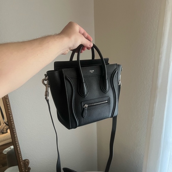 Black Celine nano luggage - Picture 1 of 15